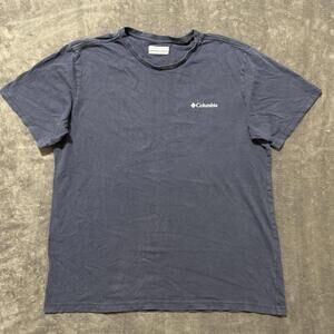 Columbia Rockaway River Back Mountain Graphics Shirt Navy M Men’s